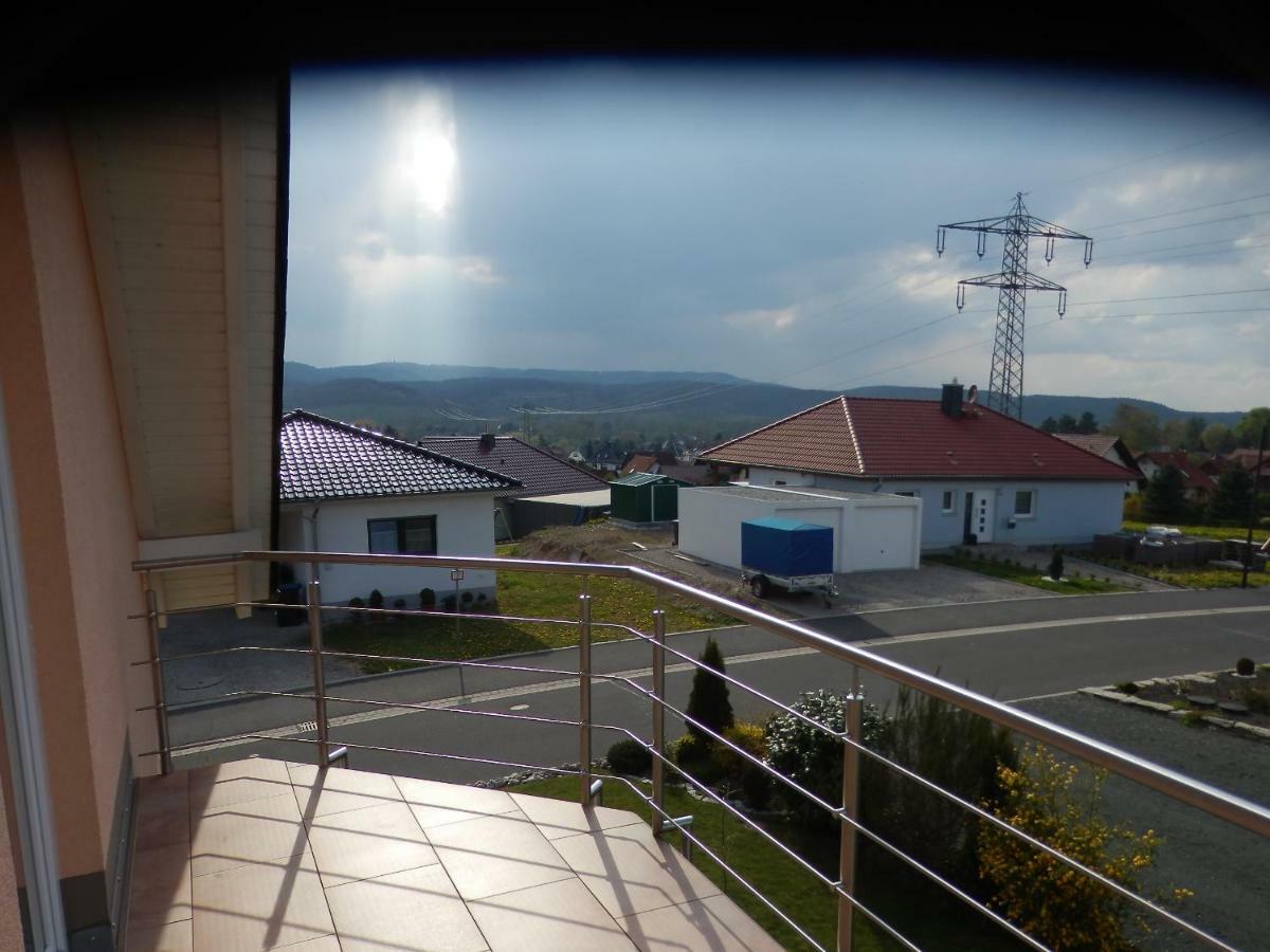 Appartamento Haus Fernblick Breitungen  Esterno foto