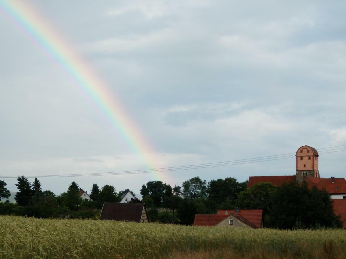 Appartamento Haus Fernblick Breitungen  Esterno foto