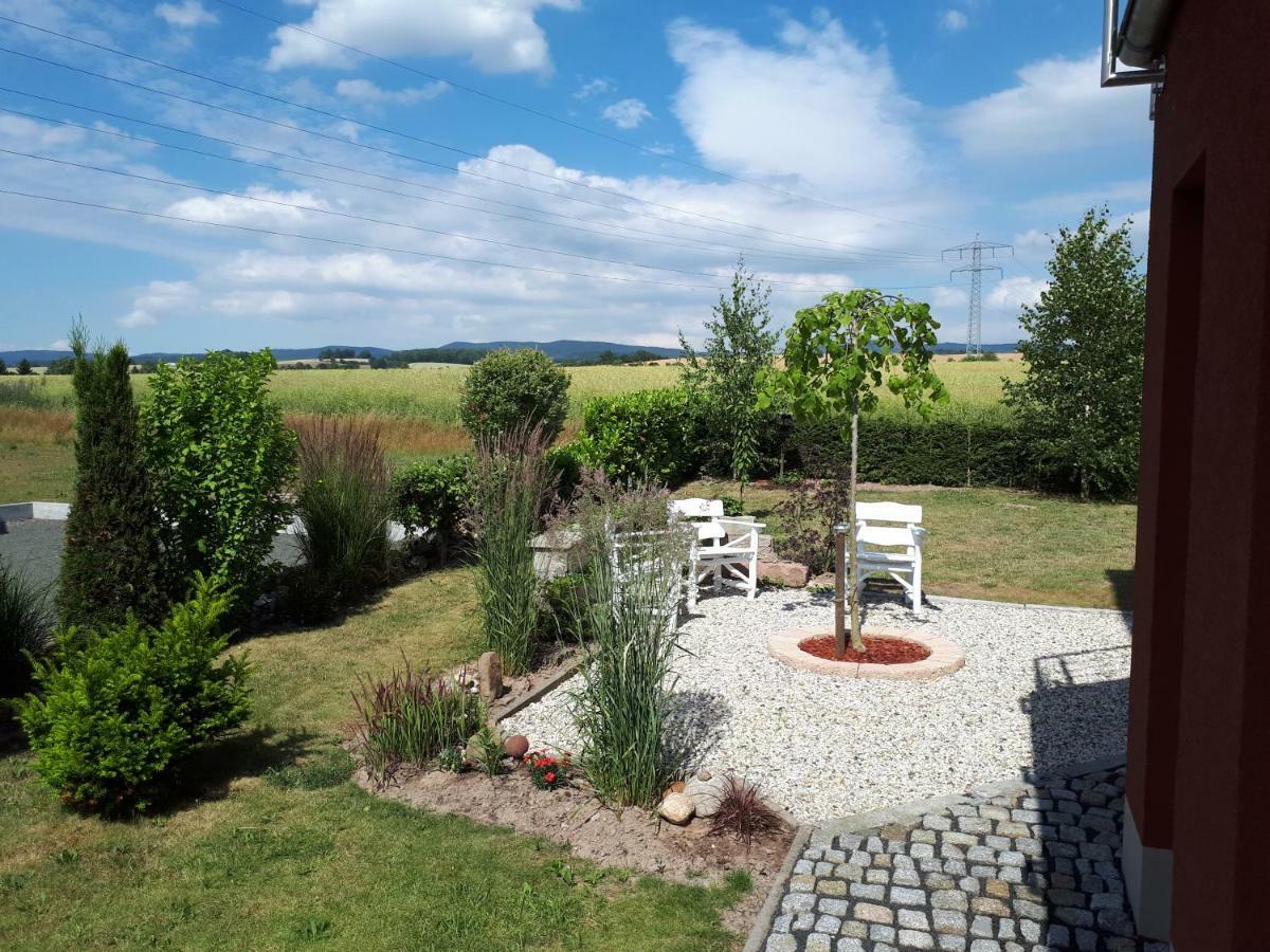 Appartamento Haus Fernblick Breitungen  Esterno foto