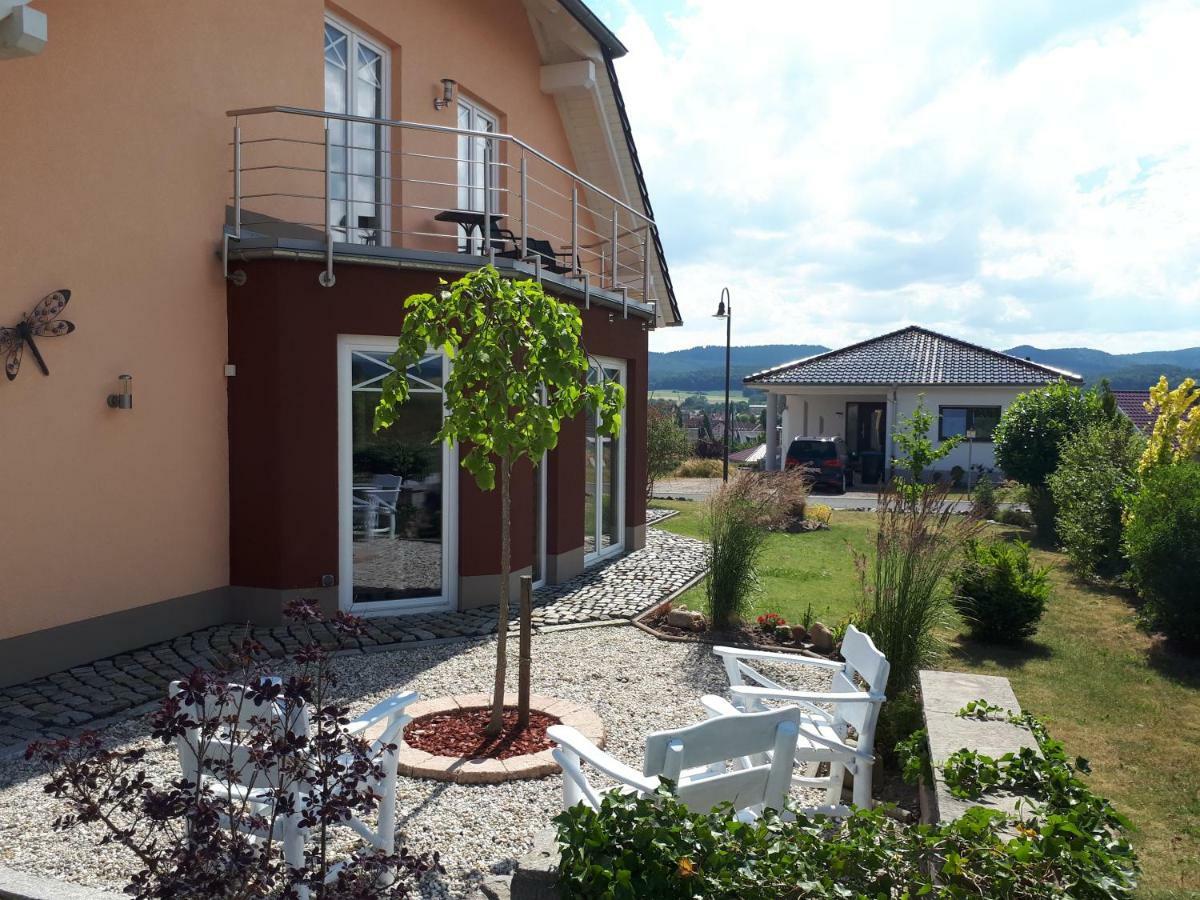 Appartamento Haus Fernblick Breitungen  Esterno foto